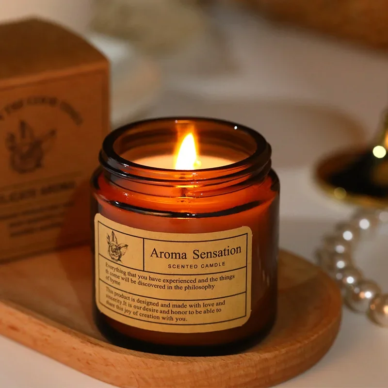 Scented Candle Handmade Soy Wax Aromatherapy Candle Valentines Day Mothers Christmas Birthday Graduation Lavender Scented Gift