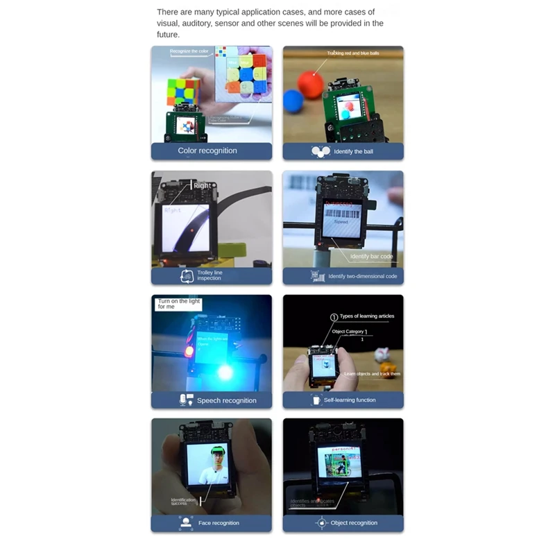 Placa adaptadora MAIX-II M2dock para Linux Python Al Vision de 2,4/2,8 pulgadas, placa de desarrollo V831, placa de demostración Visual