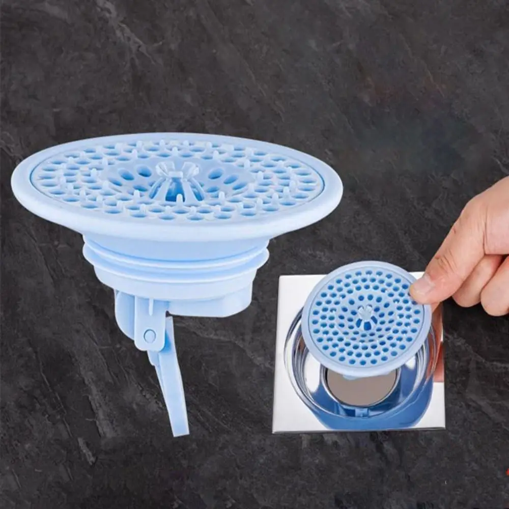 Insect Prevention Stink Proof Floor Drain Anti-blocking Gravity Closure Valve Universal Toilet Floor Drain ABS and Silicone