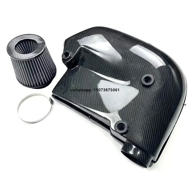 

High-Performance Carbon Fiber Intake for N55 3.0T Engine High-Flow Design Air Filters for 535i F10/F11 2010-2016