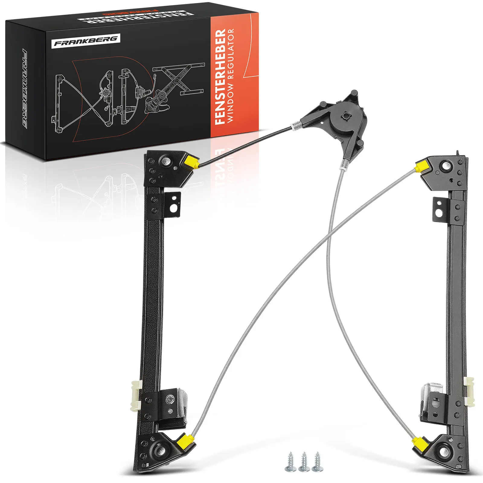 Frankberg 1x elektrische raammechanismen linksvoor voor Ford Fiesta VI CB1 CCN Van 2008-2018 1674681
