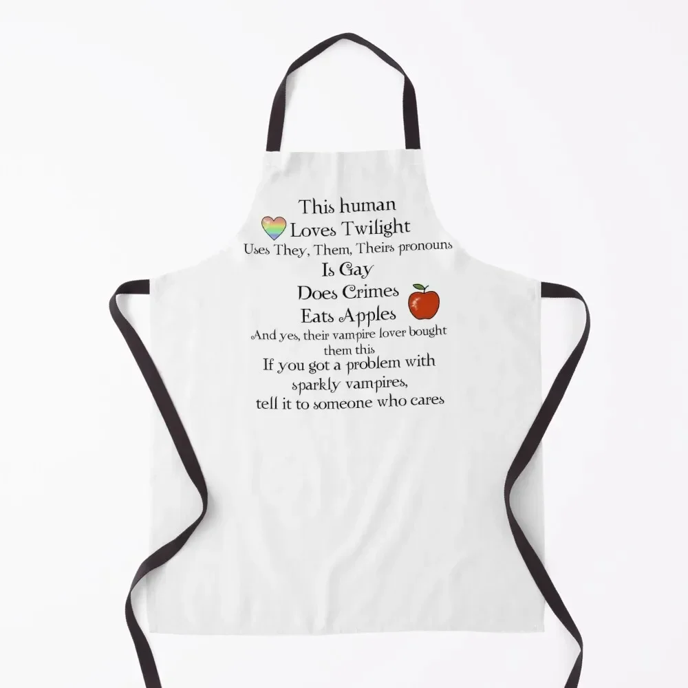 

Twilight Oddly Specific Apron For Women Manicurists for kitchen useful Kitchen Things For Home Apron