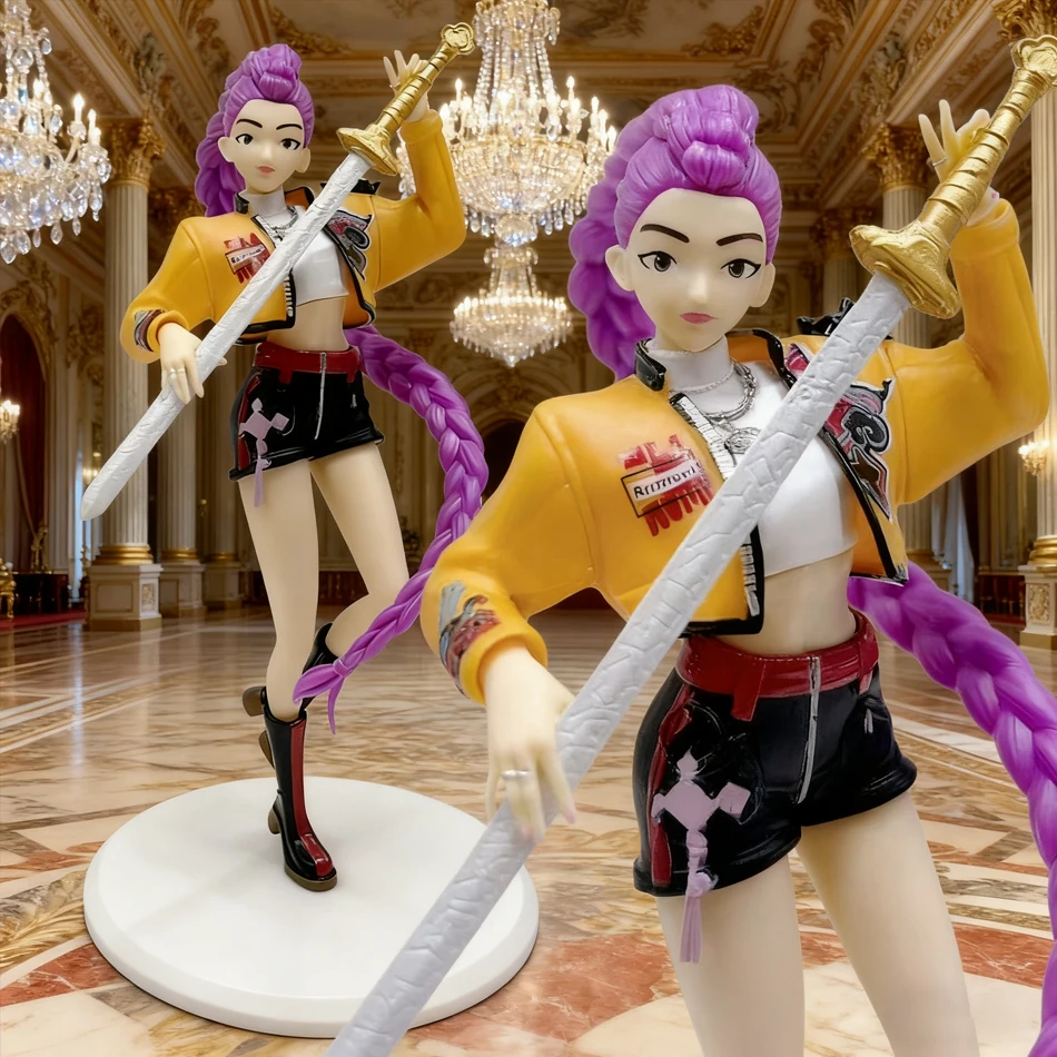 20 سنتيمتر نسخة الحياة الحقيقية Kpop شيطان الصيادين عمل الشكل لعبة Derpys النمر رومي ميرا زوي سوس تمثال دمية لمحبي هدية #1