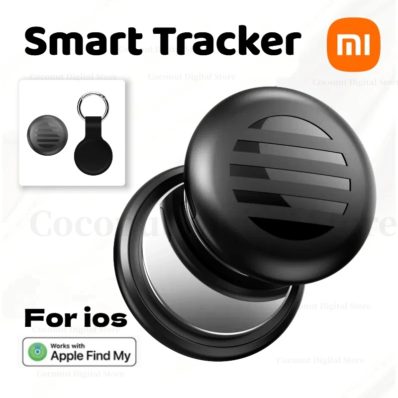 

Xiaomi Smart Tracker Bluetooth5.2 Long Range Find My Key Кошелек Велосипедный локатор для iOS Airtag Портативное устройство сигнализации против потери Мини