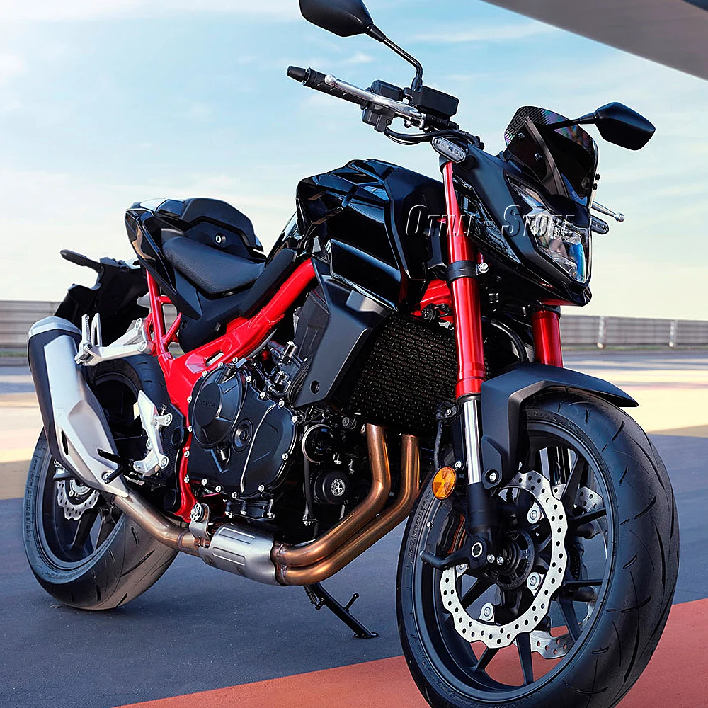الزجاج الأمامي لهوندا CB750 الدبور 750 2023 2024 اكسسوارات الدراجات النارية شاشة الرياح منحرف تمديد مع قوس