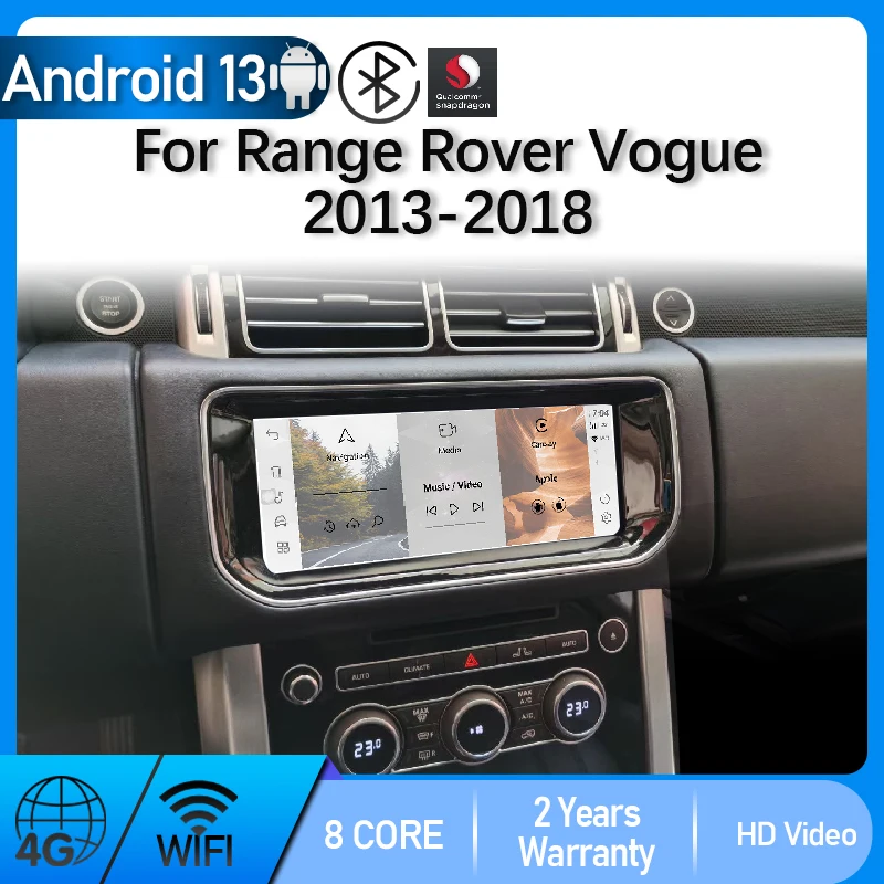 

Upgrades Car Radio For Land Rover Range Rover Vogue 2013-2018 Android AUTO Wireless Carplay Auto Navigation Multimedia Player