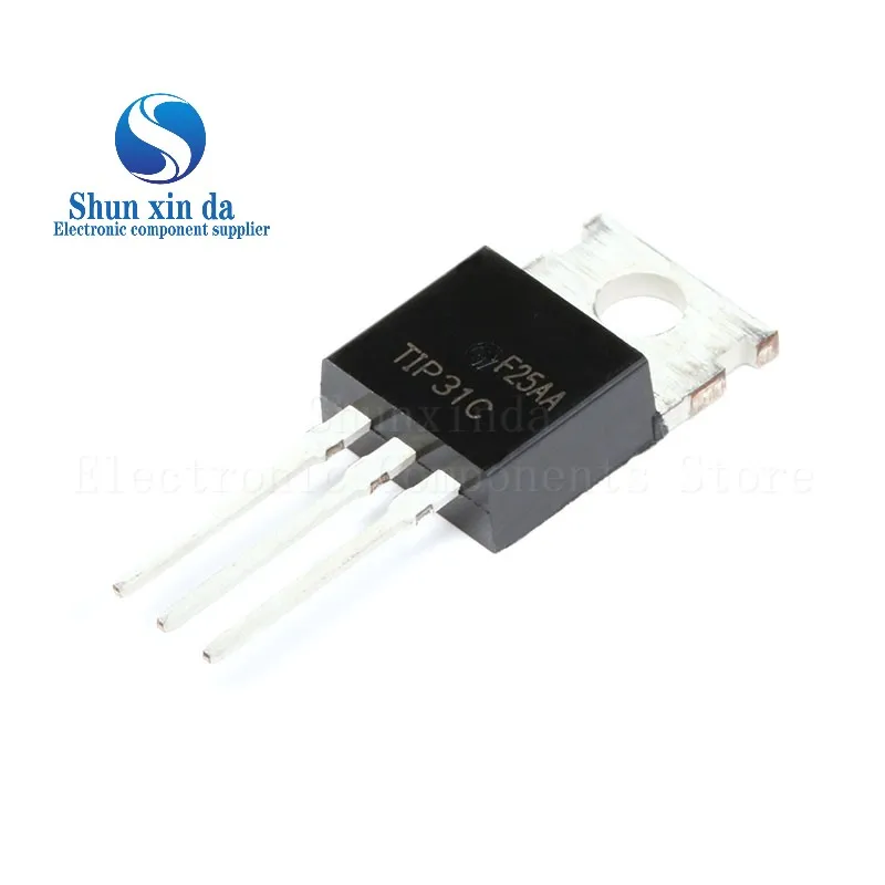 10PCS TIP31C TIP32C TIP41C TIP42C TIP122 TIP127 TO220 DIP TIP31 TIP32 TIP41 TIP42 3A 5A 6A 100V NPN PNP Darlington Transistors