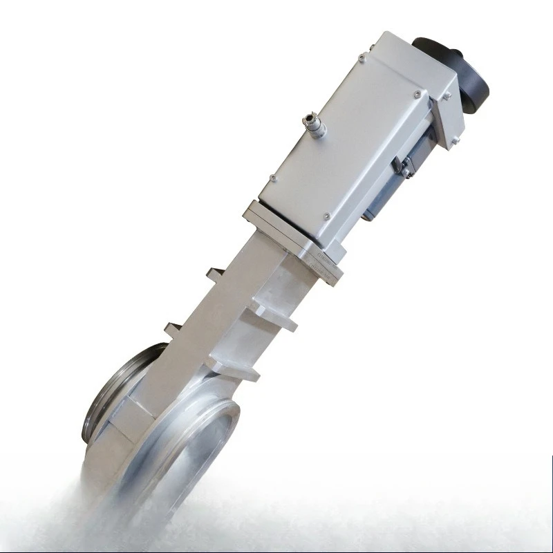 Vacuum electric flapper valve, good sealing performance, strong versatility, vacuum valve