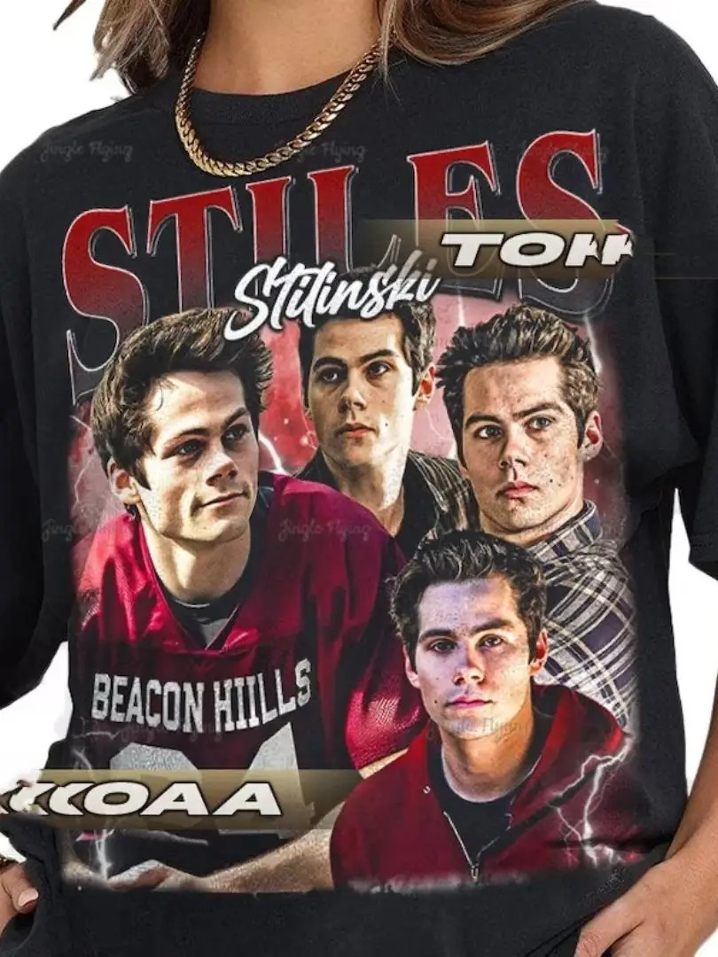 Stiles Stilinski camicia Vintage regalo per donna e uomo t-Shirt Unisex Bootleg uomo donna t-Shirt oversize