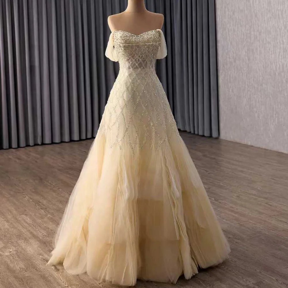 

Gold Sweetheart Evening Dress For Women With Customizable Lace-Up Back Sheath Fit Gown For Special Occasions Robe Soirée