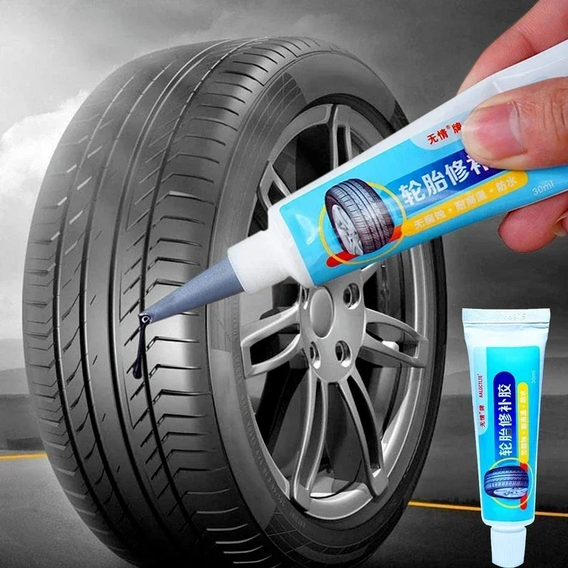 1/2 PCs Tire Repair Glue Liquid Universal Strong Stickiness Wear-resistant Non-corrosive Adhesive Vehicle patching tools