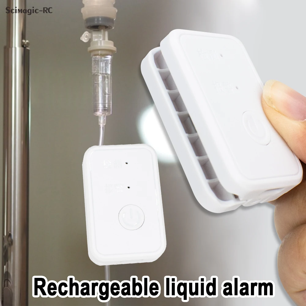 Infusion Fluid Reminder Sensor Automatic Sound Alarm Charge Powered Security Care Device Automatic Drip-Feeding Sound Alarm