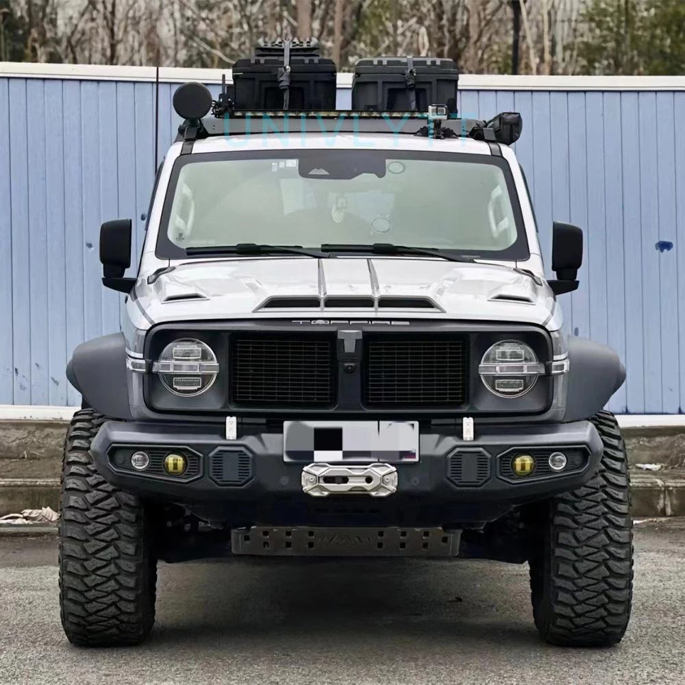 

Suitable for 2021 2022 2023 2024 Great Wall WEY Tank 300 front bumper grille decoration ABS material grille accessories body kit