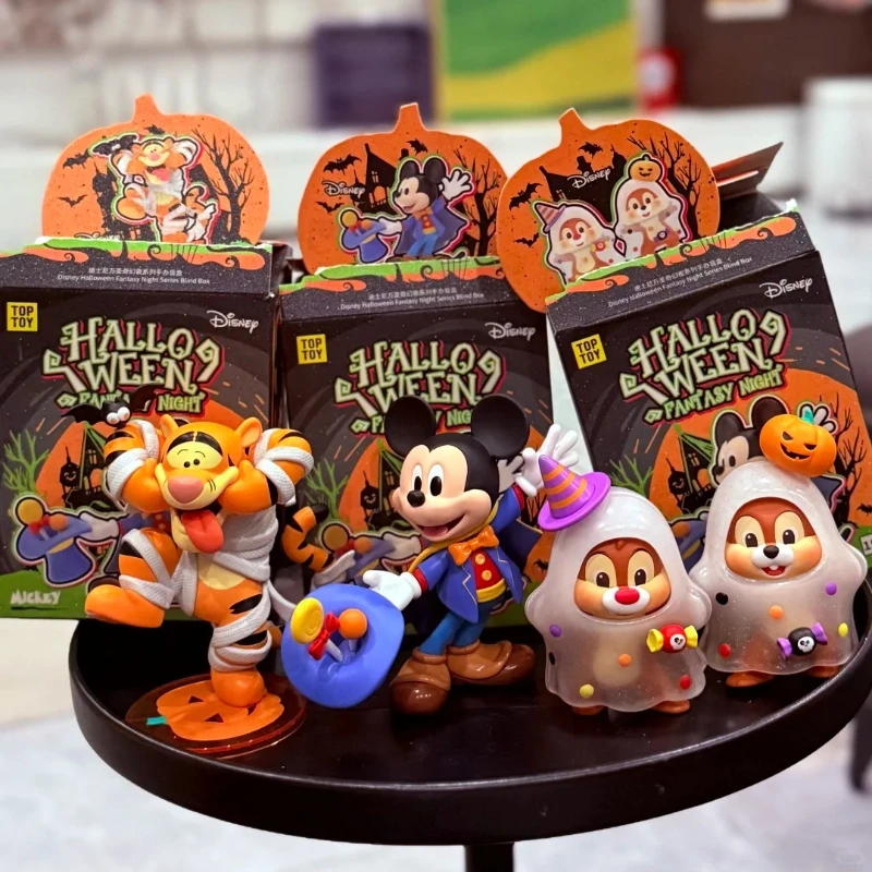 

Подлинная слепая коробка TopToyDisney, серия Fantasy Nightk на Хэллоуин, аниме-фигурка, декор, Коллекционная загадочная коробка, подарки на Хэллоуин, игрушки