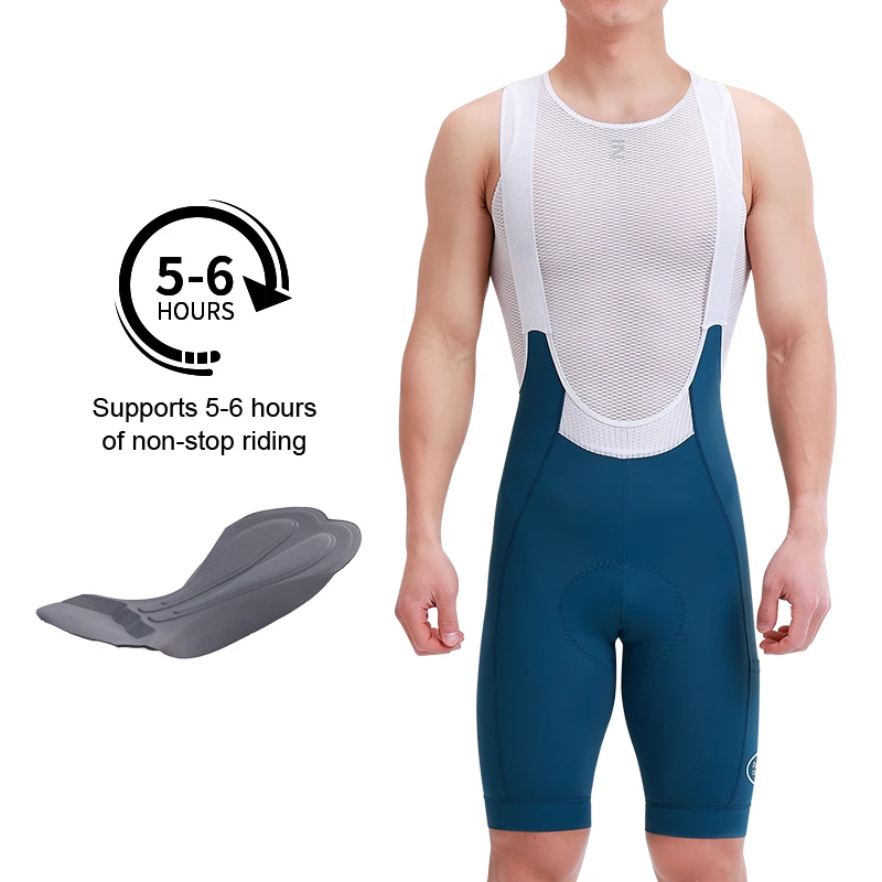 INBIKE Radfahren Trägerhose Herren 2025, neue Frühlings- und Sommer-atmungsaktive, schweißableitende Rennrad-Trägerhose, Fahrradbekleidung 6