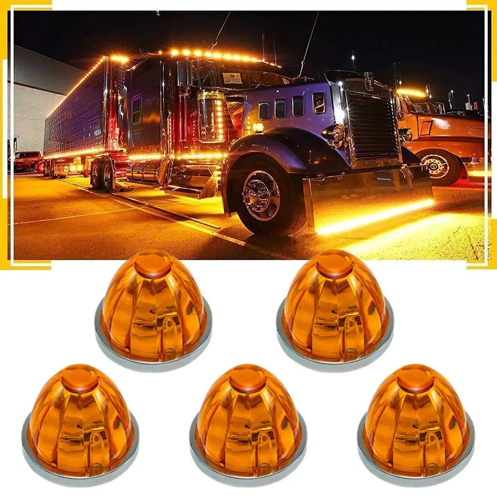 

Светодиодный индикатор грузовика, боковые габаритные огни грузовика, водонепроницаемые широкоугольные габаритные огни для полуприцепов, кораблей, транспортных средств C6S6