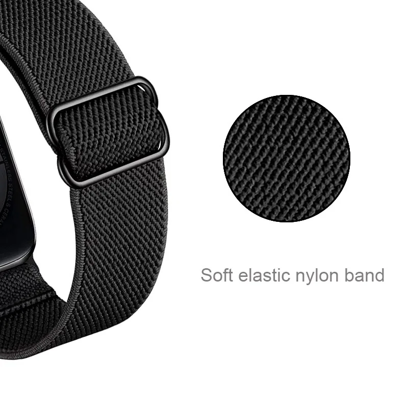 Nylon Band Loop For Huawei Watch Fit Women Men Sports Braided Elastic Wrist Band Bracelet Strap For Huawei Fit 2 Replacement