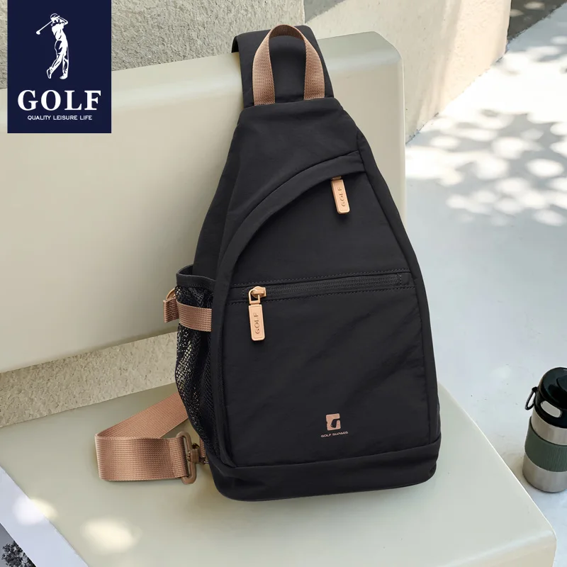 

Мужская водонепроницаемая модная нагрудная сумка GOLF, многофункциональная сумка на ремне для улицы, путешествий и поездок на работу