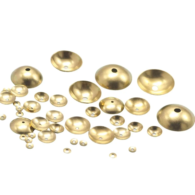 BoYuTe (1000 Pieces/Lot) Dome Cup Shape Bead Caps Metal Flower End Caps Spacer Bead Caps DIY Handmade Jewelry Making Supplies