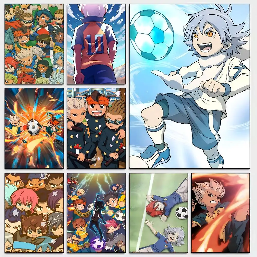 I-Inazuma Eleven Anime Poster Art With Prints Home Bedroom Living Room Decoration Gift
