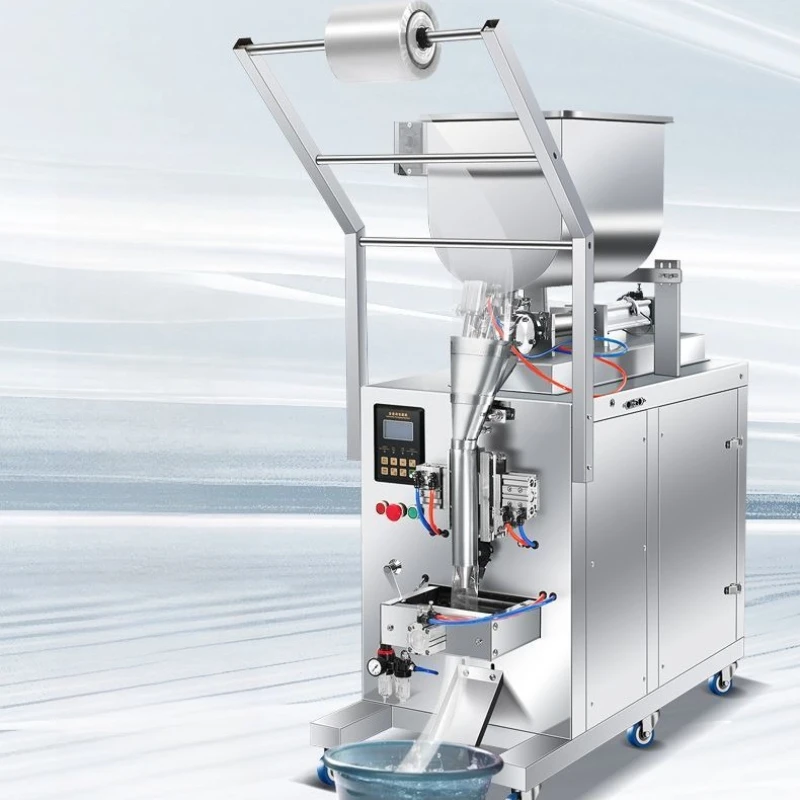 

Automatic quantitative filling machine, paste soy milk chili oil liquid sauce packaging machine