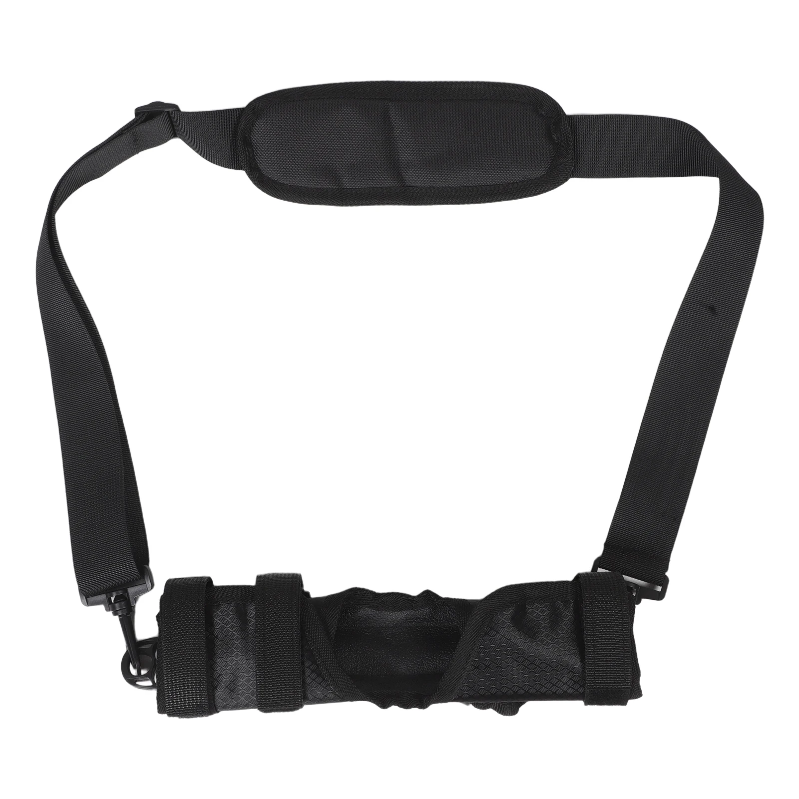 1pc Folding Bicycle Shoulder Straps Thickened Portable Bike Scooter Accessories Black Adjustable Carrier Strap