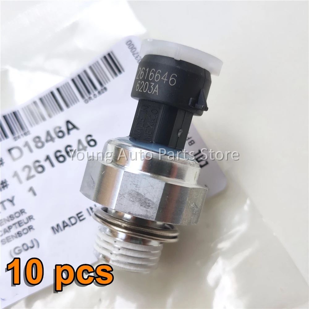 

10PCS 12616646 12677836 12614969 Oil Pressure Sensors For GM Chevrolet Impala Express 1500 2500 3500 Cadillac CTS