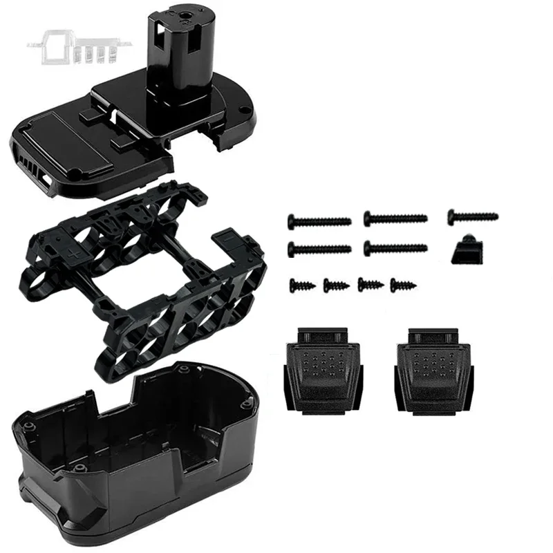 P108 10*18650 Li-Ion Batterij Plastic Case Opladen Bescherming Printplaat PCB Box Voor RYOBI 18V P103 P118 BPL-1815 1820G EEN +