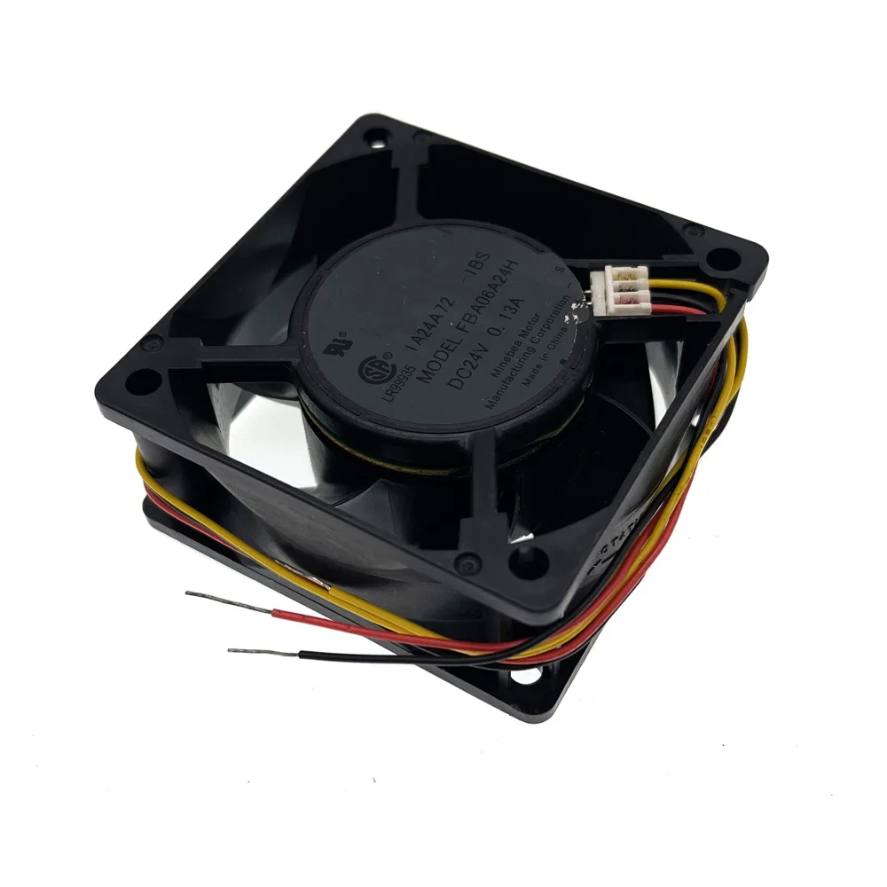 New Original FBA06A24H 6CM 60mm DC 24V  0.13A Ultra-Quiet Inverter Server Axial Cooling Fan 60X60X25mm 3-Wire