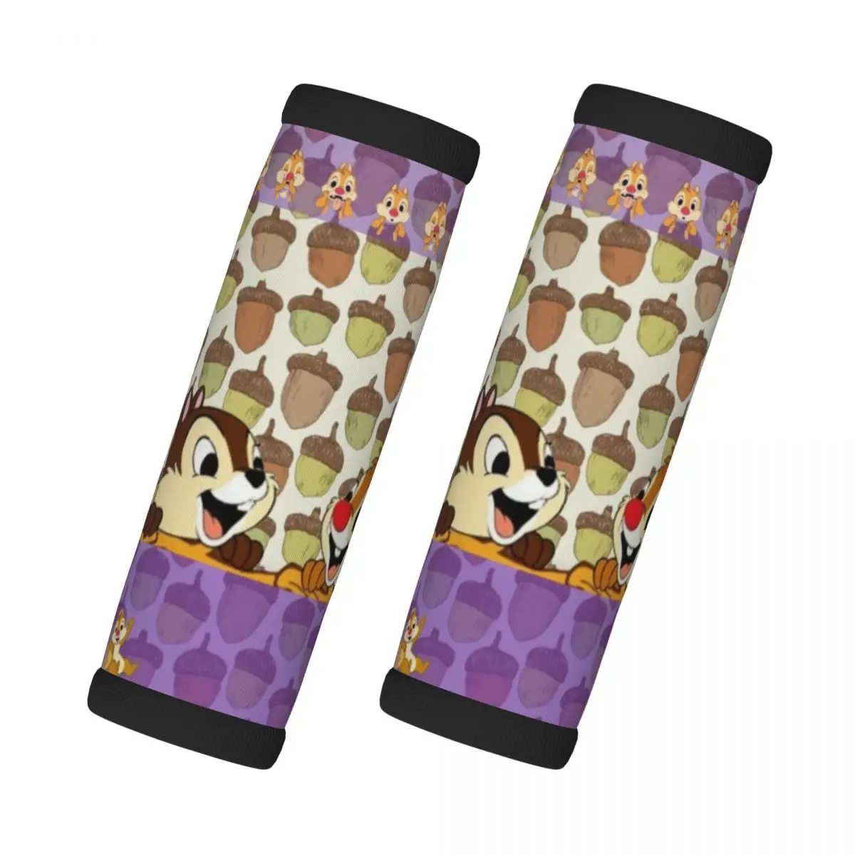 

Изготовленная на заказ забавная мультяшная ручка с чипом и Дейлом, чехол для дверных ручек, чемоданов, дорожные аксессуары