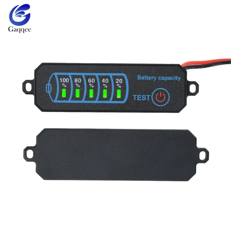 

Мини-тестер напряжения батареи, светодиодный дисплей, индикатор питания, литий-железо/литий-кислотный аккумулятор, индикатор напряжения, постоянный ток 5-30 В