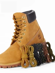 ZHENTOR-Lacets de chaussures pour bottes rondes, rapides et durables, pour l'escalade en plein air, la randonnée, les bottes de travail, cordes, 2 paires