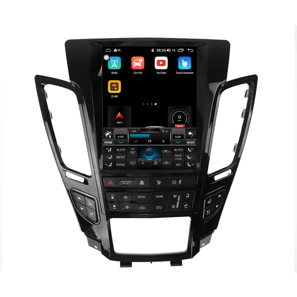 9.7 Inch Carplay for CTS 2007-2012 Navigation Head Unit Multimedia Player Touch Screen Auto Wireless Car Radio