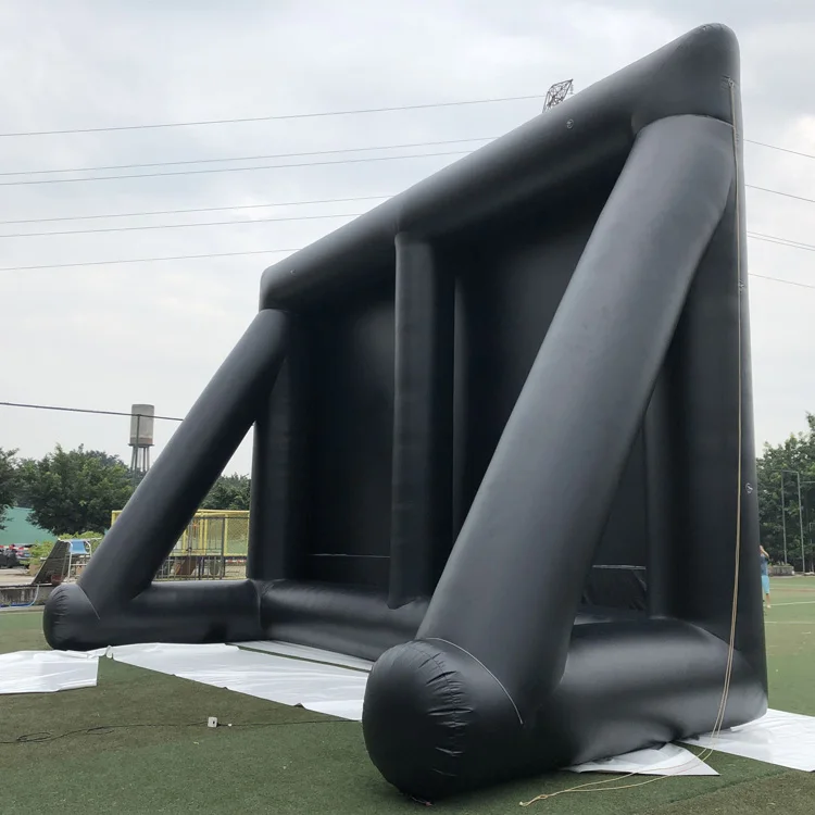 مسرح أفلام قابل للطي، جهاز عرض تلفزيوني للسينما الفورية بطول 20 قدمًا، شاشة أفلام قابلة للنفخ كبيرة الحجم قابلة للنفخ بالهواء