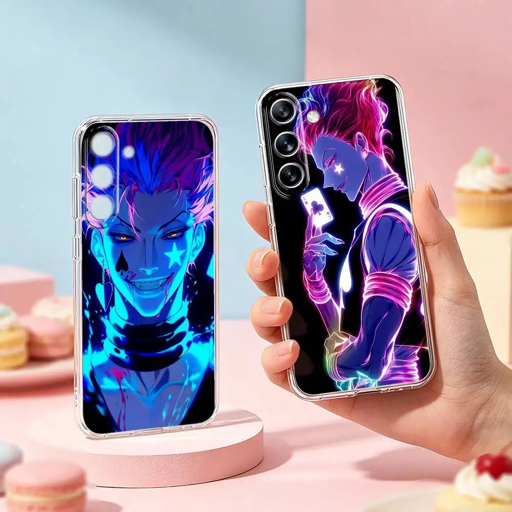Cards A-Ace H-Hisoka Morow    Phone Case For Samsung Galaxy A91,80,73,72 ,71,53,52,32 ,31,22,21s,20,Transparent Soft Case