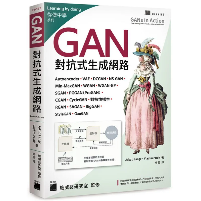 GAN Adversarial Generative Network Jakub Langr Vladimir Bok Flag 9789863126386 Book
