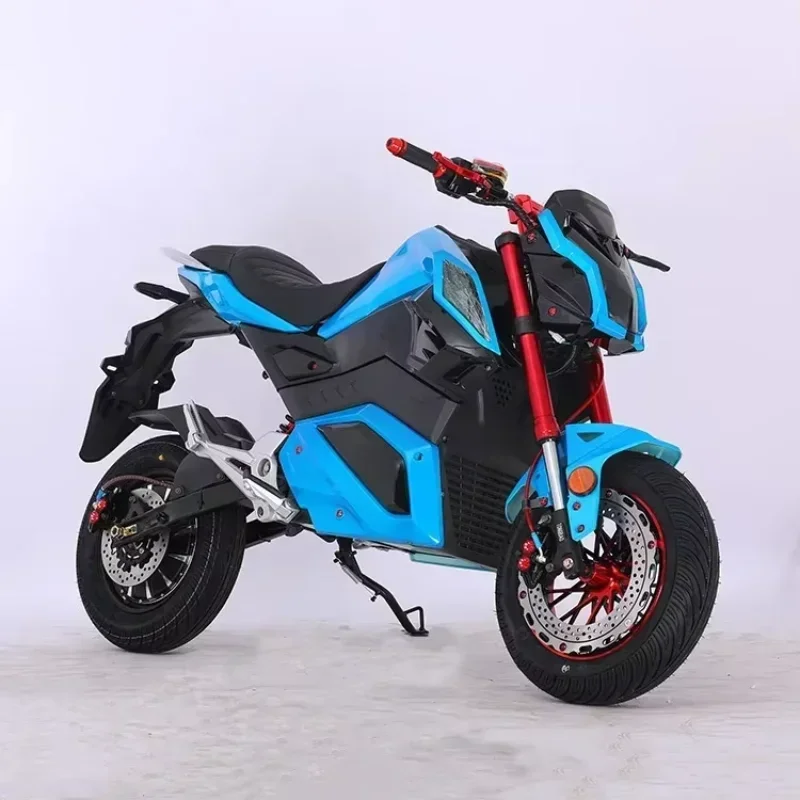 

luyuan MotorcycleThe Latest New Energy Lithium Battery High Speed 80km/h 2000W Power Motor Electric Moped Electric Motorcycle Fo