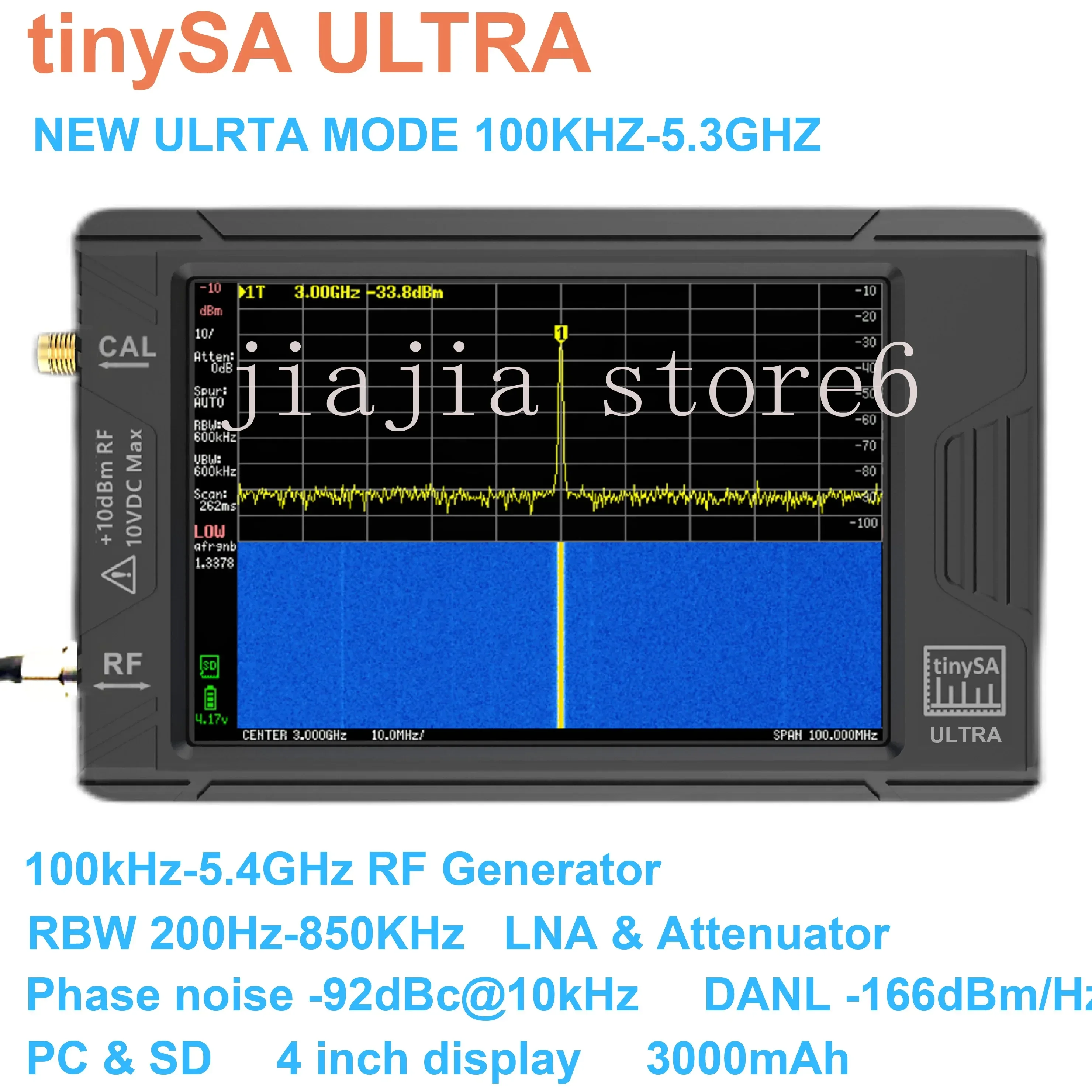 Original Tiny Spectrum Analyzer TinySA ULTRA 4