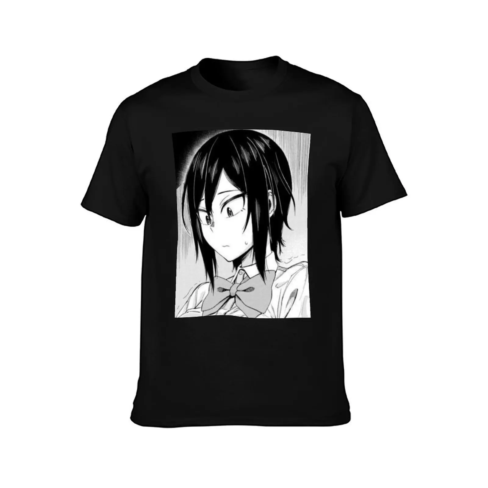 Hitomi-chan drinking from a big glass T-Shirt Essential Solid Color T-Shirt