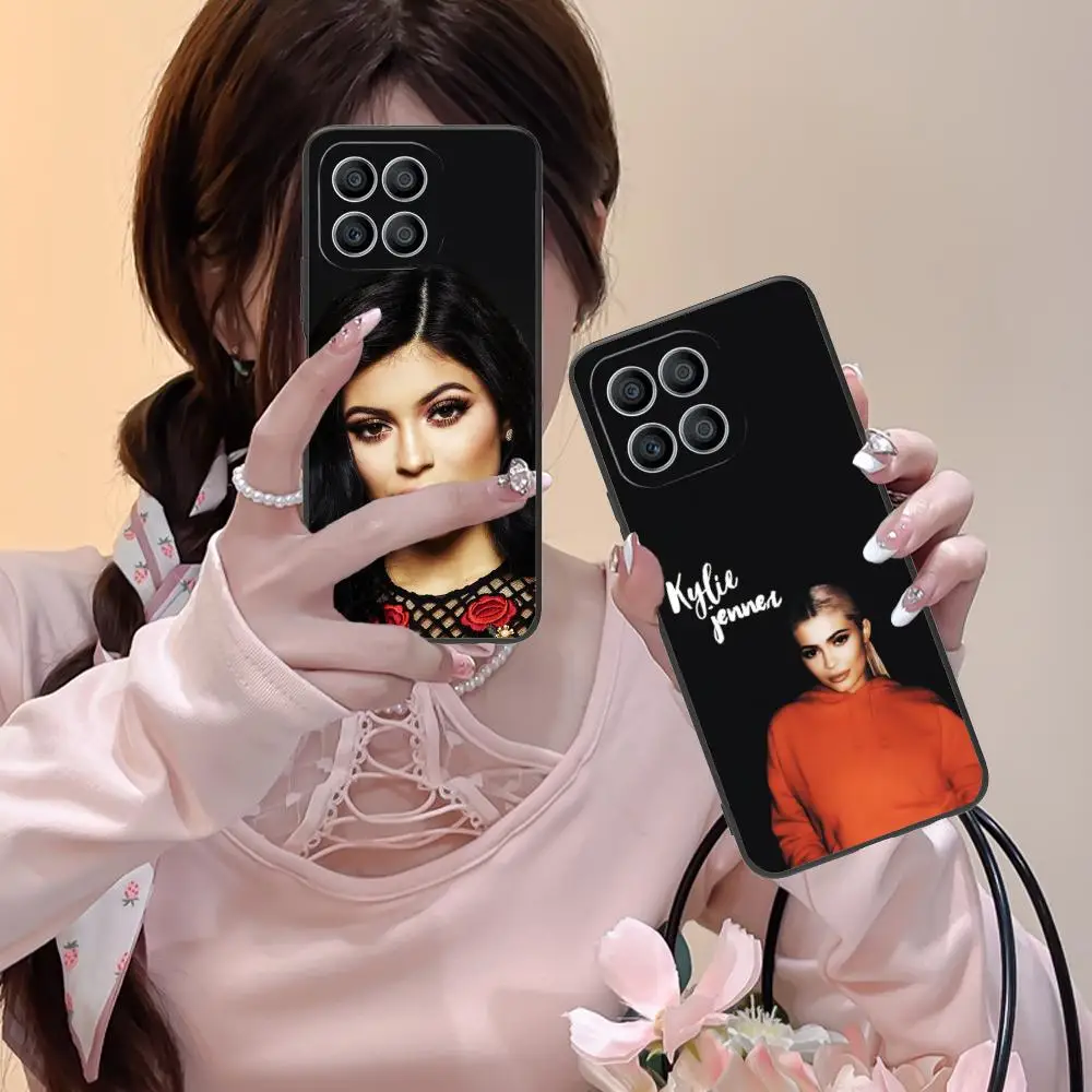 Kylie Jenner Mobile Cell Phone Case for Honor 90 80 70 60 50 30 20 10 9 8 7 Pro S SE Lite 5G Colour Printing Cover Pretty Cover
