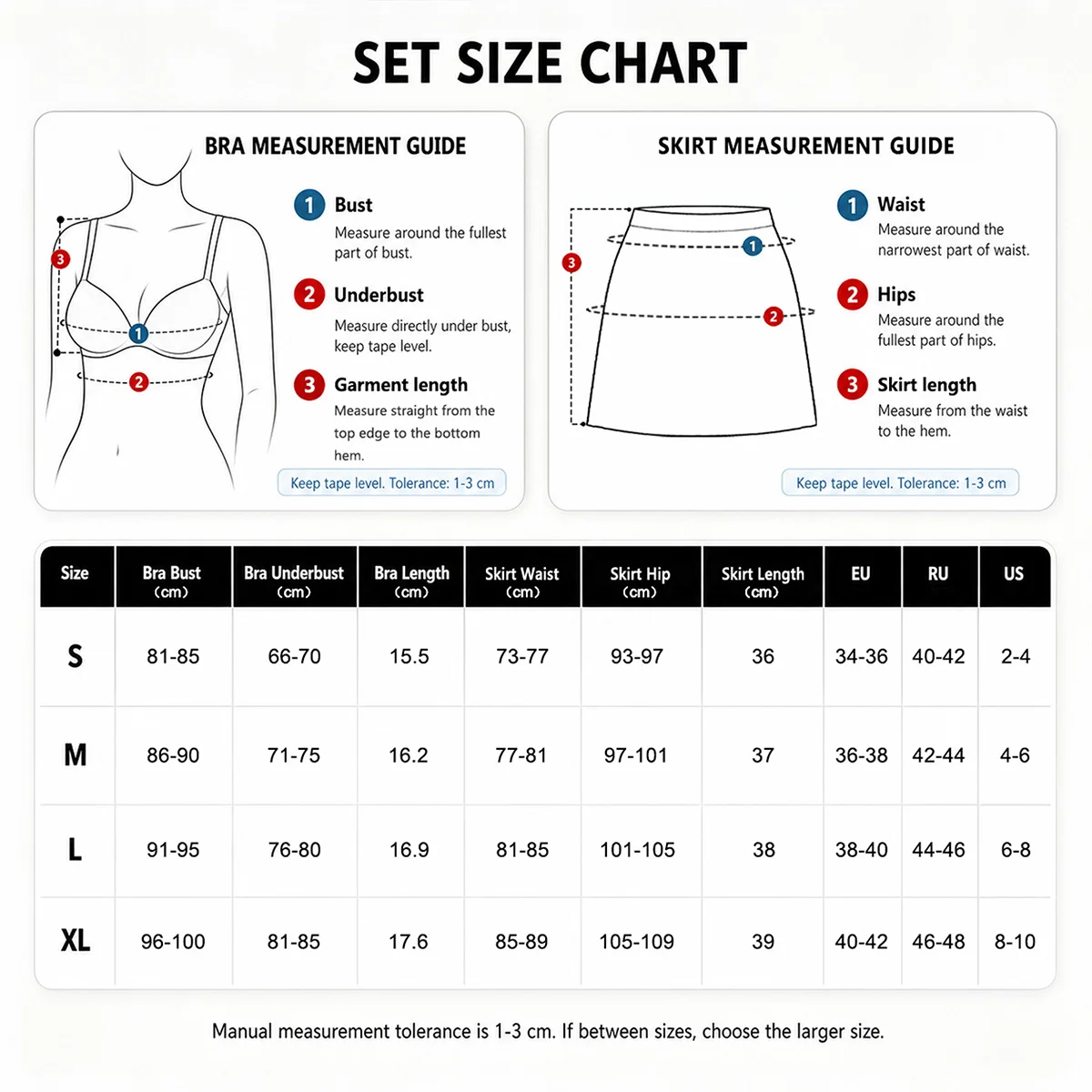 Hearuisavy Fitness-Set 2-teilig Damen Gym High-Waist Rockhose Gerüschter Sport-BH Atmungsaktive Yoga-Workout-Sportbekleidung für Frauen – Detail 11