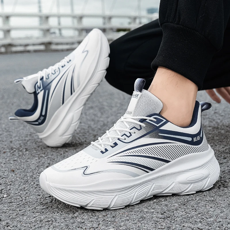 

Outdoor Running Shoes Men Lightweight Wear-resistant Breathable Sports Shoes Men Anti-slip Wear-resistant Casual Shoes Men