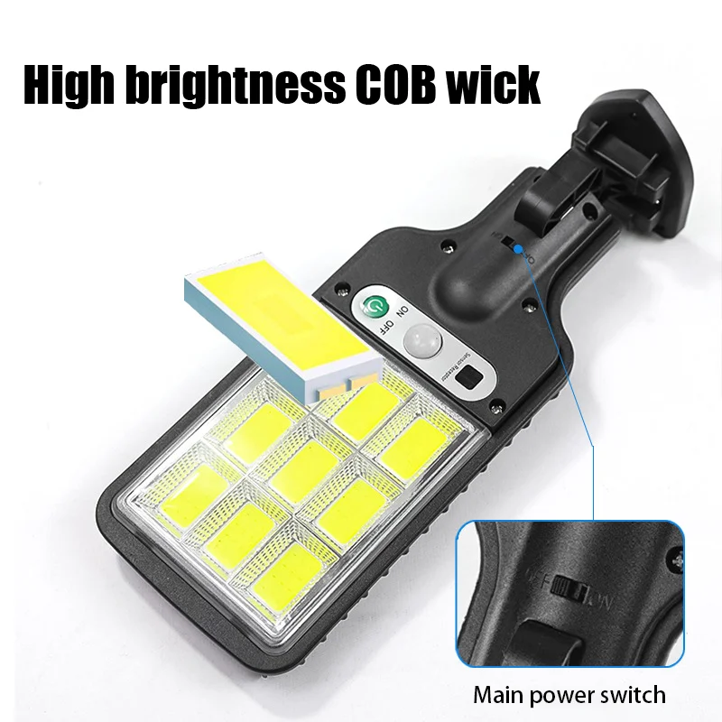 2025 NEW Solar Led Light Outdoor Most Powerful Outdoor Solar Lamp 3 Modes Remote Control Waterproof Light Garden Street Lantern