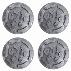 4Pcs Universal 140mm Round Heavy Duty Car Lift Pads Rubber Arm Pads Lift pad fit for Auto Truck Hoist