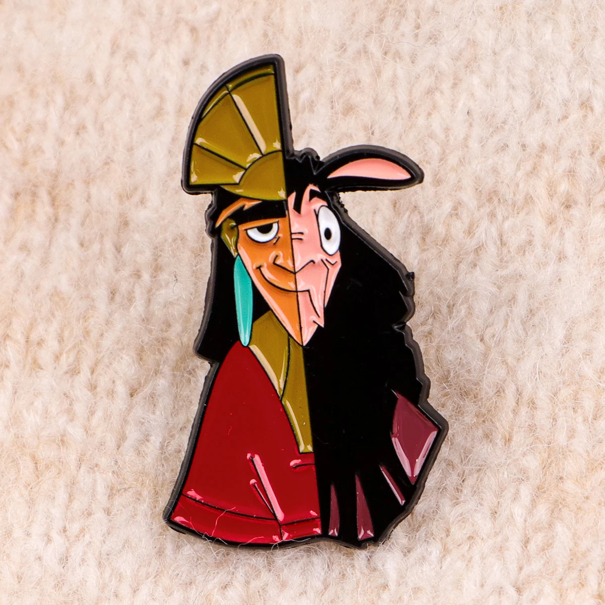 การ์ตูน King Enamel Pin ตลกเข็มกลัดป้าย Lapel Pins สําหรับกระเป๋าเป้สะพายหลังเครื่องประดับตกแต่งคอสเพลย์อุปกรณ์เสริมของขวัญของเล่นเด็ก