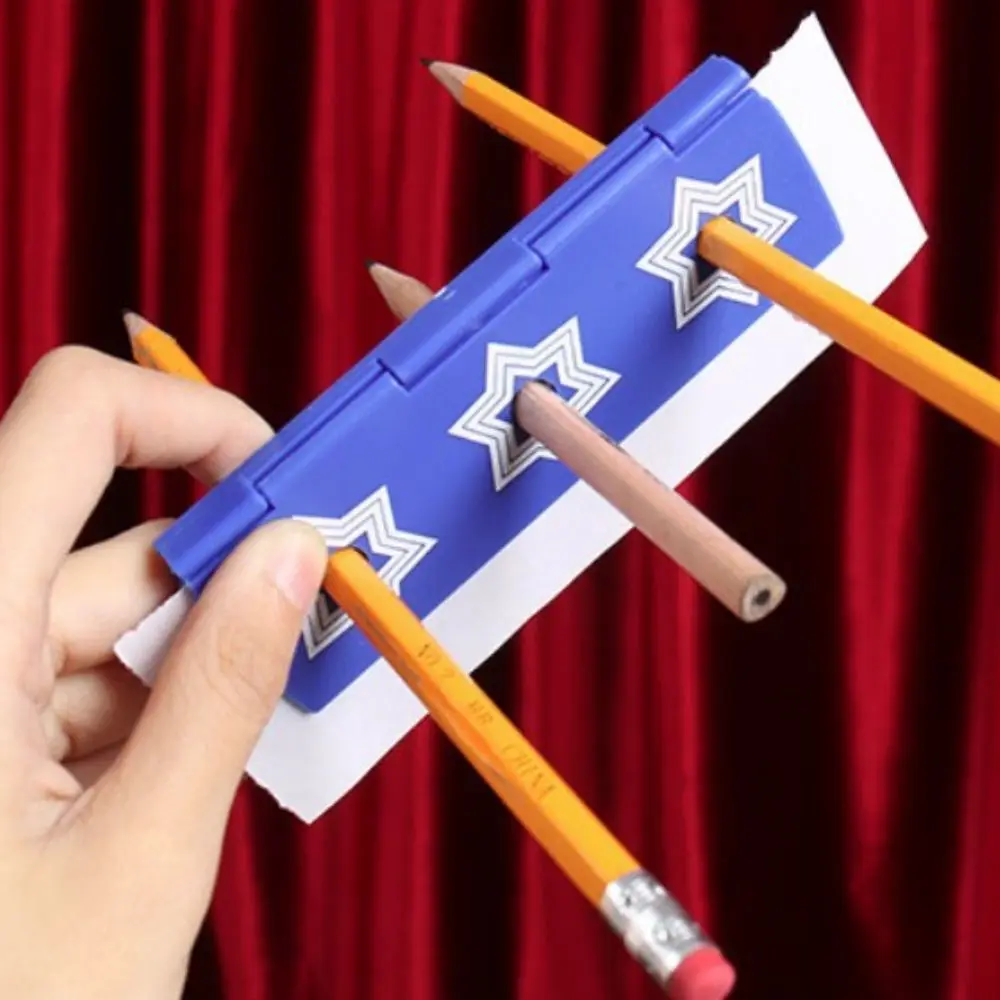 Trucchi di Magia con Penetrazione della Matita tra le Monete, Giocattoli Magici per Bambini, Divertenti Accessori per Magia da Vicino Facili da Usare