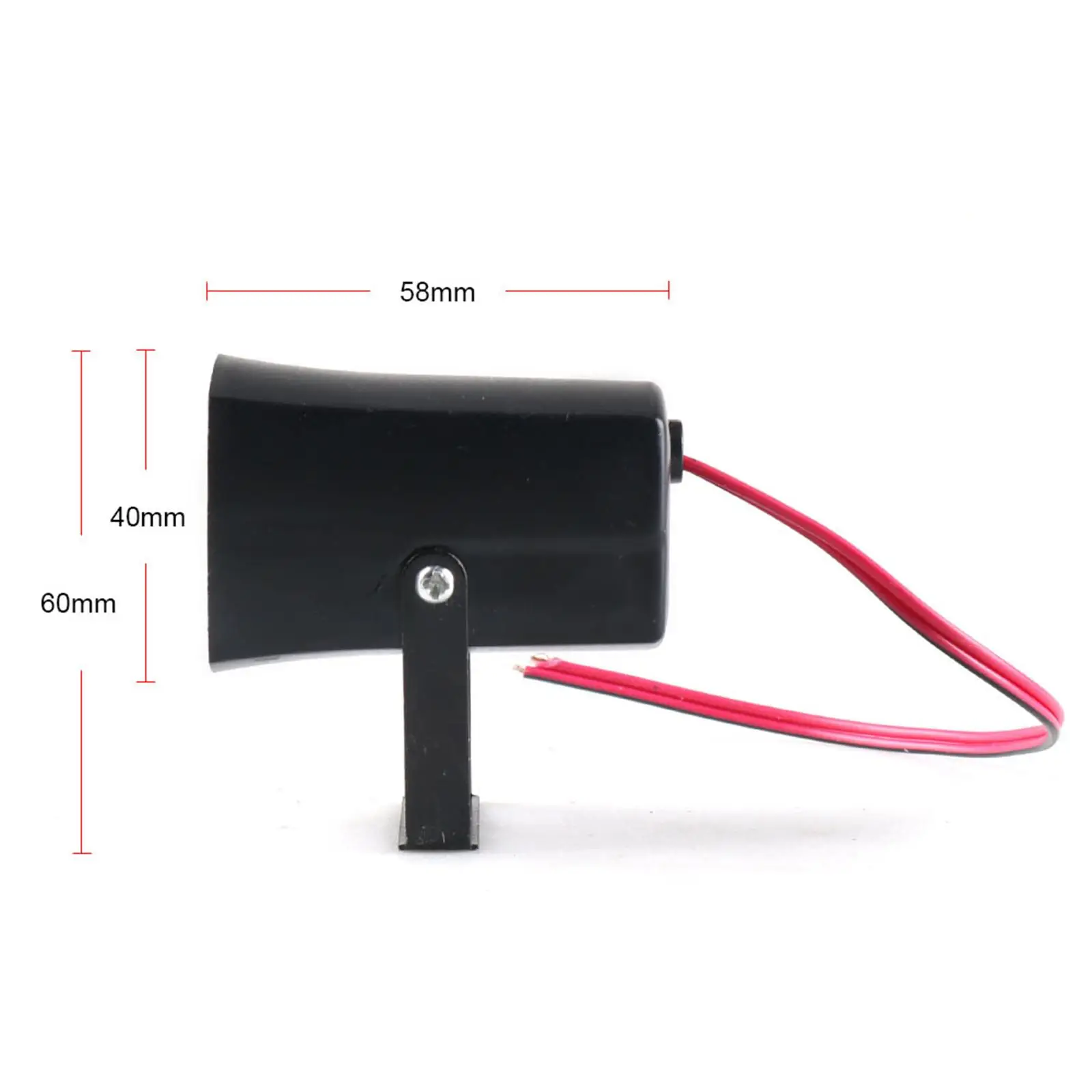 12V Backup Alarm Horn Loud Beep ABS Metal Reversing Speaker Auto Warning for Car Truck