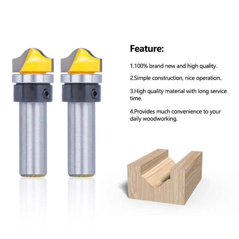 Milling Cutter 1/2 1/4 6mm 8mm Shank Faux Panel Ogee Router Bit Tenon Milling Cutter Tools For Wood