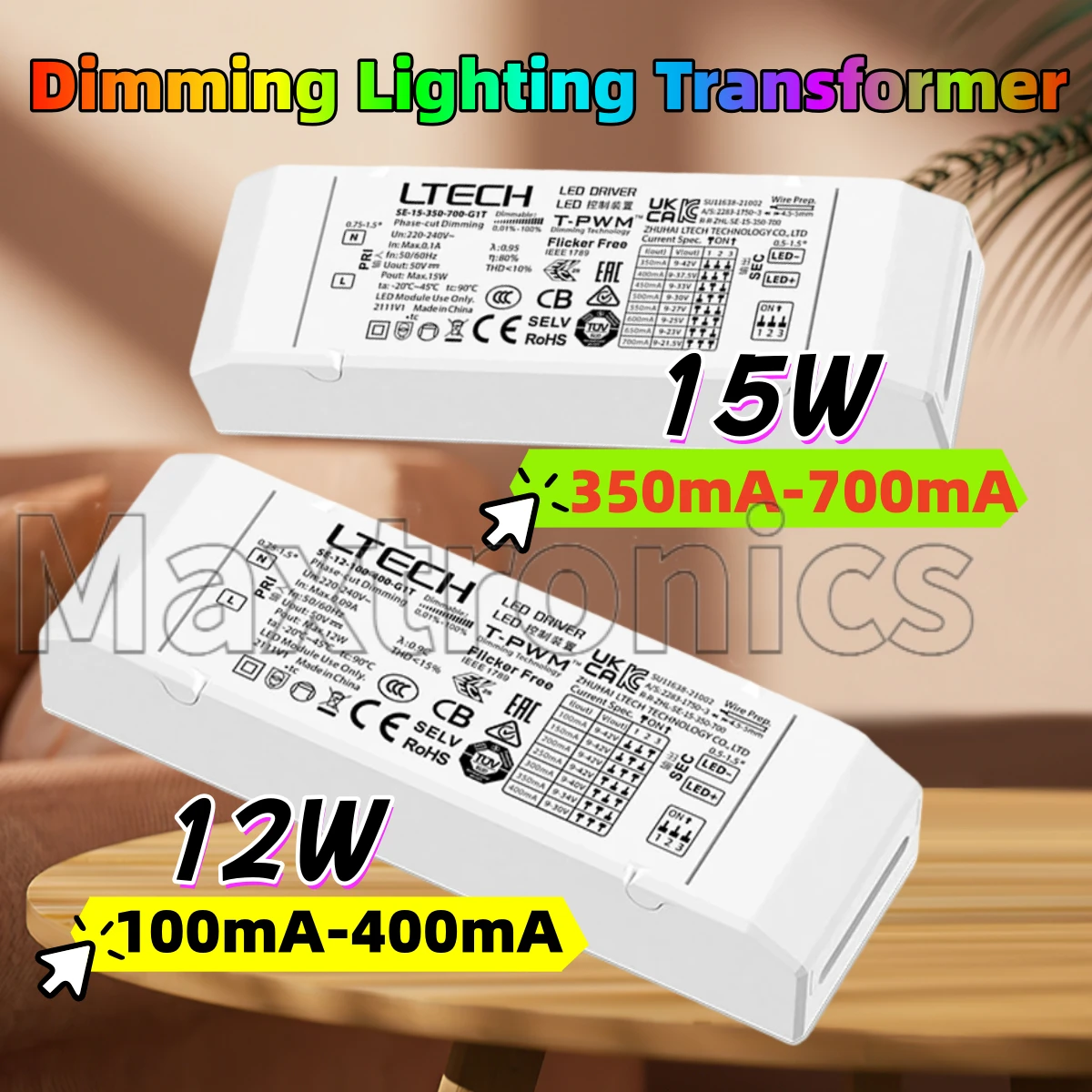 Ltech 12W/15W Dimmi…