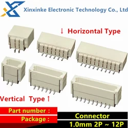 SH1.0mm ์ํํ ํจ์น ํ ํค๋ 1.0mm ์ปค๋ฅํฐ, ์์งํ ํ์ฐ์ง ์์ผ ์ปค๋ฅํฐ, 2, 3, 4, 5, 6, 8, 9, 10P, 11P, 12P, 20 ๊ฐ